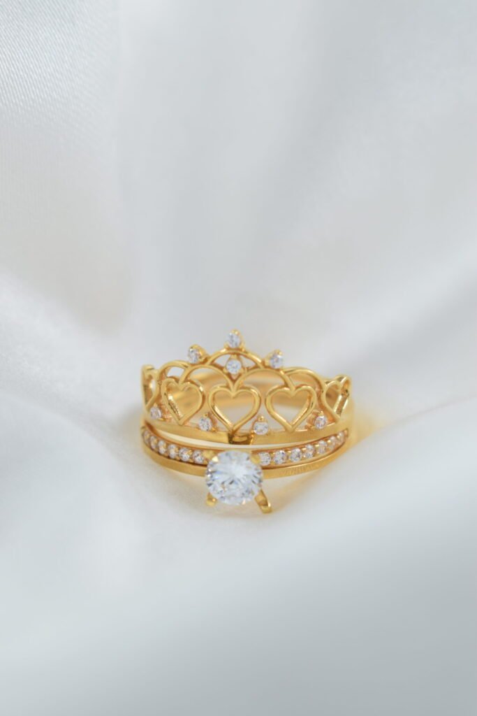 خاتم زواج سولتير 44