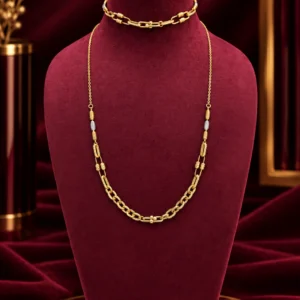 طقم ذهب 16 عيار 18